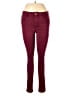 Old Navy Color Block Burgundy Jeggings Size 6 - photo 1