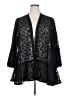 Torrid 100% Polyester Black Kimono Size 2X Plus (2) - photo 1