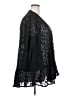 Torrid 100% Polyester Black Kimono Size 2X Plus (2) - photo 4