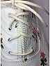 Saint Laurent Floral White Flats Size EU 40 1/2 - photo 5