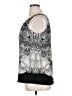 Dana Buchman 100% Polyester Silver Sleeveless Blouse Size XL - photo 5