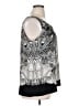 Dana Buchman 100% Polyester Silver Sleeveless Blouse Size XL - photo 4