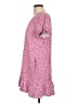 Assorted Brands 100% Rayon Pink Casual Dress Size L - photo 5