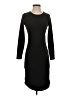 Chaser Solid Black Casual Dress Size S - photo 1