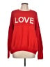 Vince Camuto Hearts Red Pullover Sweater Size L - photo 1