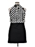Samuel Dong Polka Dots Black Cocktail Dress Size XL - photo 2