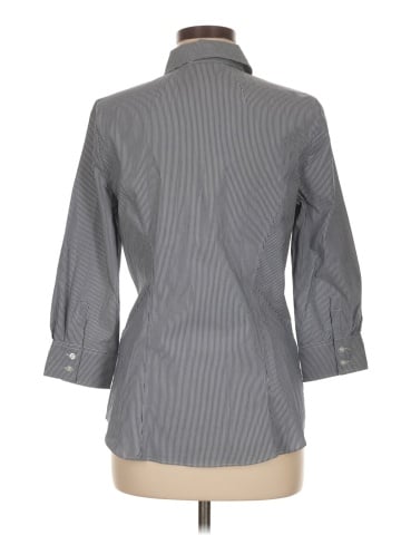 White House Black Market 3/4 Sleeve Button-Down Shirt (view 2)