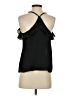 ASOS 100% Polyester Black Sleeveless Blouse Size 4 - photo 2