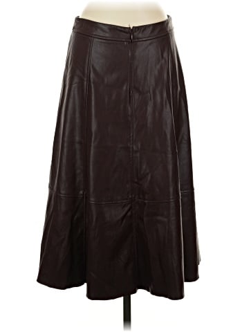 Banana Republic Factory Store Faux Leather Skirt (view 2)