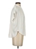 a loves a 100% Rayon Ivory Sleeveless Button-Down Shirt Size S - photo 4