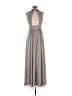 Dessy Collection 100% Polyester Gray Casual Dress Size 6 - photo 2
