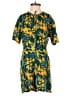 Assorted Brands 100% Rayon Tropical Green Romper Size M - photo 1