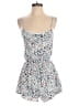 Sadie & Sage 100% Rayon Hearts Blue Romper Size S - photo 1