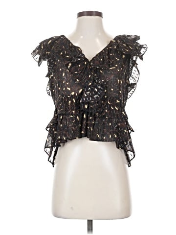 Ulla Johnson Sleeveless Silk Top - front