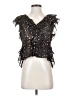 Ulla Johnson Black Sleeveless Silk Top Size 2 - photo 1