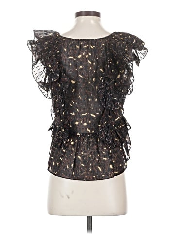 Ulla Johnson Sleeveless Silk Top - back