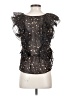 Ulla Johnson Black Sleeveless Silk Top Size 2 - photo 2