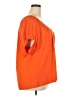 MICHAEL Michael Kors Orange Short Sleeve Blouse Size 2X - photo 4