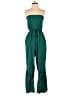 Shein 100% Polyester Green Jumpsuit Size 4 - photo 1