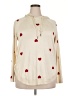 Maurices Hearts Ivory Pullover Sweater Size XXL (estimated) - photo 1
