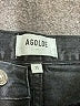AGOLDE 100% Cotton Black Jeans Size 25 waist - photo 7