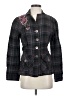 3J Workshop 100% Cotton Plaid Gray Jacket Size S - photo 1