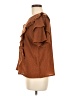 Express Brown Short Sleeve Blouse Size M - photo 5