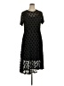 City Chic Polka Dots Black Casual Dress Size 14 Plus (XS) - photo 1