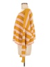 Free People 100% Cotton Stripes Yellow Pullover Sweater Size M - photo 5
