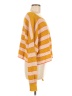 Free People 100% Cotton Stripes Yellow Pullover Sweater Size M - photo 4