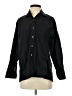 J. McLaughlin 100% Cotton Black Long Sleeve Button-Down Shirt Size XS - photo 1