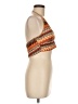 Shein 100% Polyester Orange Tank Top Size 6 - photo 4