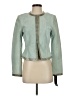 Anne Klein 100% Leather Green Jacket Size 4 - photo 1