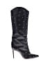 Schutz 100% Leather Black Boots Size 11 - photo 1