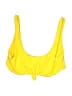 Unbranded Yellow Swimsuit Top Size M - photo 1