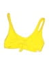 Unbranded Yellow Swimsuit Top Size M - photo 2