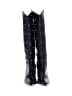 Schutz 100% Leather Black Boots Size 11 - photo 2
