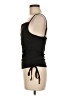 Shein Black Sleeveless Blouse Size 6 - photo 5