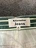 Reformation Jeans Stripes Green Jeans Size 24 waist - photo 7