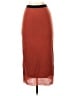 Assorted Brands Solid Orange Casual Skirt Size XS (estimated) - photo 1