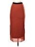 Assorted Brands Solid Orange Casual Skirt Size XS (estimated) - photo 2