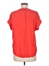 Gap Outlet Orange Short Sleeve Blouse Size M - photo 2