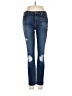 J Brand Hearts Blue Jeans Size 27 waist - photo 1