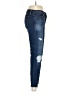 J Brand Hearts Blue Jeans Size 27 waist - photo 4