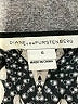 Diane von Furstenberg 100% Silk Silver Black Jumpsuit Size 6 - photo 4