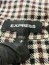 Express Checkered-gingham Brown Jacket Size S - photo 6