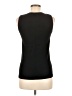Rosette Black Sleeveless T-Shirt Size M - photo 2