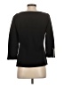 Talbots Black 3/4 Sleeve Top Size XS - photo 2