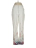 Alba Moda Stars Ivory Casual Pants Size 4 - photo 1