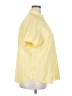 Evan Picone Stripes Yellow Short Sleeve Button-Down Shirt Size 2X (estimated) - photo 4